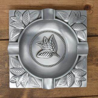 Cigar Ashtray in Antique Silver